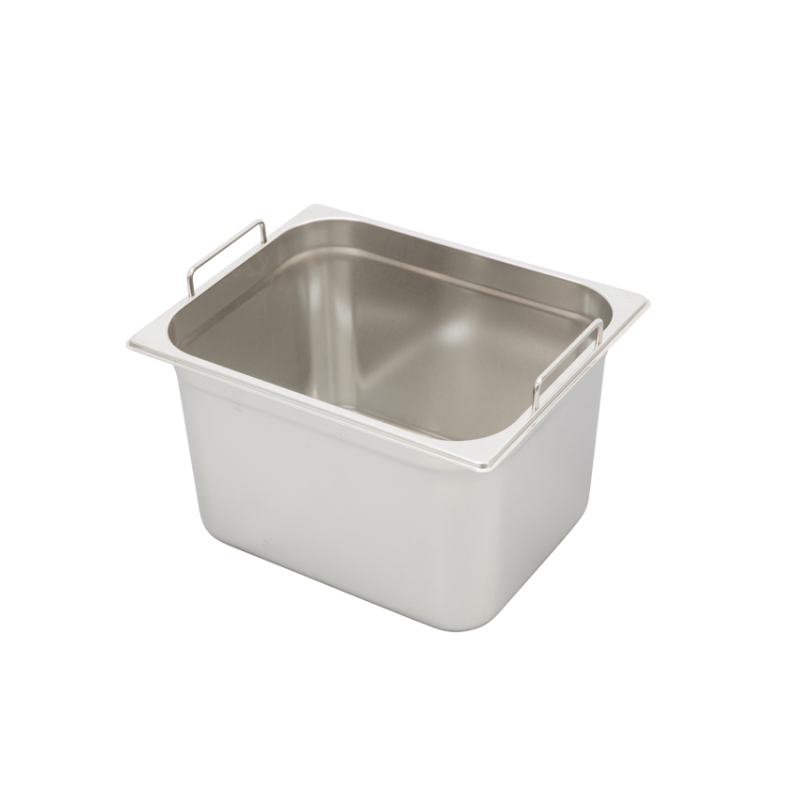 Bac Gastro Inox 1/2 - 200mm avec Poign&eacute;e - GNA-1220-000 - Linum