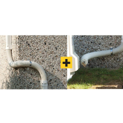 Kit de Connexion Souple 'Flexy' 110 mm - ADP-2650-010 - Linum