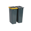 Collecteur de D&eacute;chets Rectangulaire 80L Ergonomique - WSB-0090-050 - Linum
