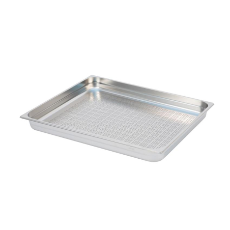 Bac gastronorme perfor&eacute; GN 2/1 65 MM - GNF-2106-000 - Linum