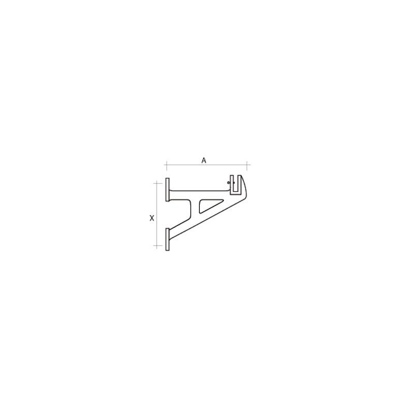 Penderie pour chambres froides Console en 'A' robuste - CHB-4141-000 - Linum