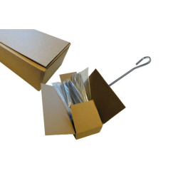 Brochettes Inox Plates 3x1.5 - L 250mm - Linum