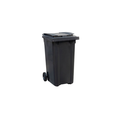 Conteneur &agrave; d&eacute;chets sur roues 240 L r&eacute;sistant aux UV - WCO-2400-020 - Linum