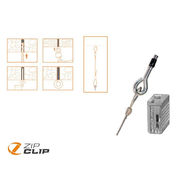 Syst&egrave;me de Suspension pour B&eacute;ton R&eacute;glable - ZCC-2010-873 - Linum