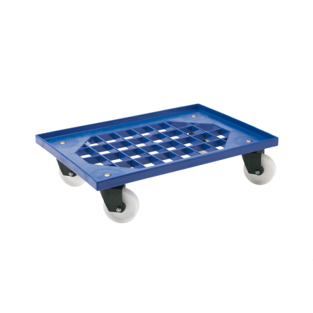 Chariot de Transport avec Grille et Roues Pivotantes - DOF-2000-060 - Linum