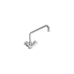 Robinets m&eacute;langeurs monotrou 2 boutons - LKF-1214-000 - Linum