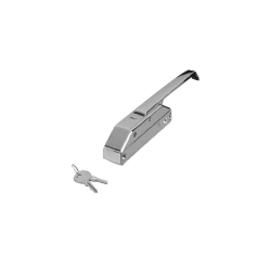 Loqueteau de Meuble Frigo Automatique &agrave; Poign&eacute;e Droite avec Serrure &agrave; Cylindre - KBL-3011-845 - Linum