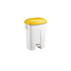 Poubelle &agrave; P&eacute;dale et Couvercle Color&eacute; 60L - WPP-0060-080 - Linum