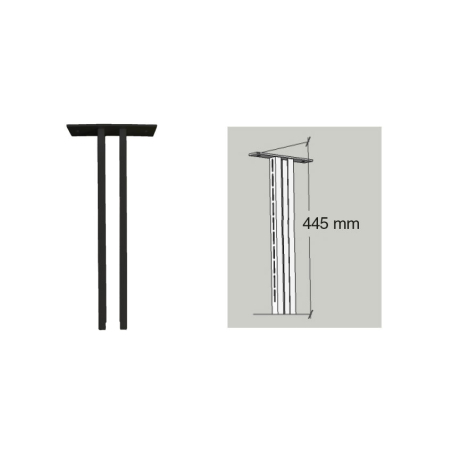 Support Plafond R&eacute;glable en Hauteur - FIF-9506-020 - Linum