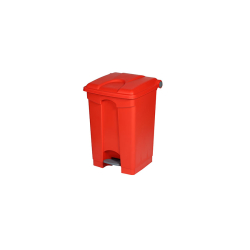 Poubelle &agrave; p&eacute;dale Rectangulaire 45L - WPB-0045-070 - Linum
