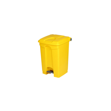 Poubelle &agrave; p&eacute;dale Rectangulaire 45L - WPB-0045-080 - Linum