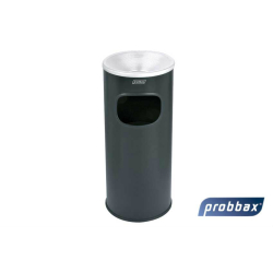 Borne cendrier avec poubelle int&eacute;gr&eacute;e 30L - ATF-4401-022 - Linum