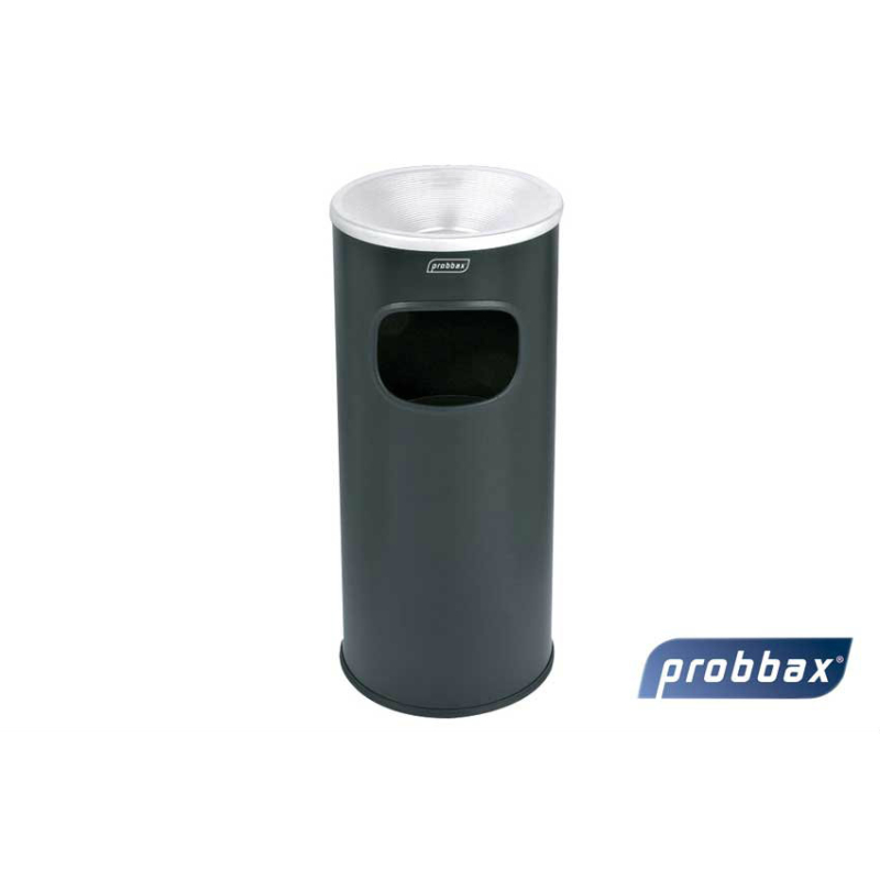 Borne cendrier avec poubelle int&eacute;gr&eacute;e 30L - ATF-4401-022 - Linum
