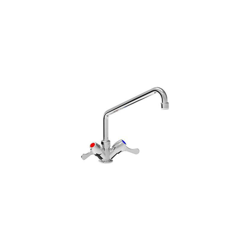 Robinet M&eacute;langeur Monotrou Quart de Tour sur Table 300mm - LKF-1414-000 - Linum