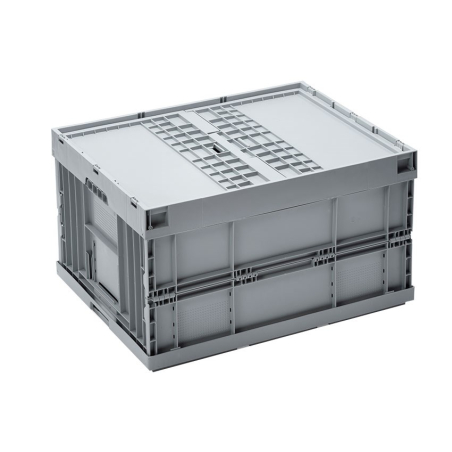 Bac Pliable Euronorm 169L avec Couvercle - FPM-8452-050 - Linum