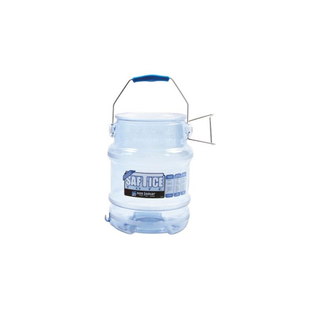 Seau &agrave; gla&ccedil;ons hygi&eacute;nique 9 kg de glace - LPC-6100-000 - Linum