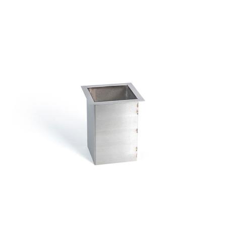 Vide-ordures Inox Carr&eacute; Petit Mod&egrave;le - SWK-1050-000 - Linum
