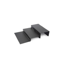 Escalier 3 niveaux en plexi noir - LPA-9643-021 - Linum