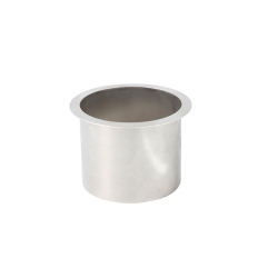 Gaine &agrave; d&eacute;chets ronds en inox &agrave; flange plate - SWK-1000-000 - Linum