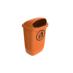 Corbeille &agrave; d&eacute;chets Durable 50L - PCO-5000-072 - Linum