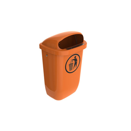 Corbeille &agrave; d&eacute;chets Durable 50L - PCO-5000-072 - Linum