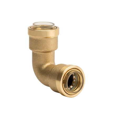 Raccord &agrave; compression Rapid-O Coude 90&deg; 5/8' - CIF-4330-000 - Linum