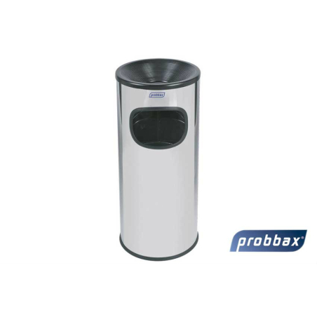 Borne Cendrier/Poubelle avec Seau Int&eacute;rieur 30L - ATF-4401-841 - Linum