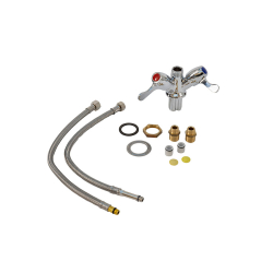 Douchettes de pr&eacute;lavage Eau Chaude/Froide avec Flexible - LKF-9041-000 - Linum