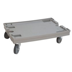 Chariot de Transport Polypropyl&egrave;ne Gris avec Rebord - DOI-4001-050 - Linum