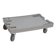 Chariot de Transport Polypropyl&egrave;ne Gris avec Rebord - DOI-4001-050 - Linum