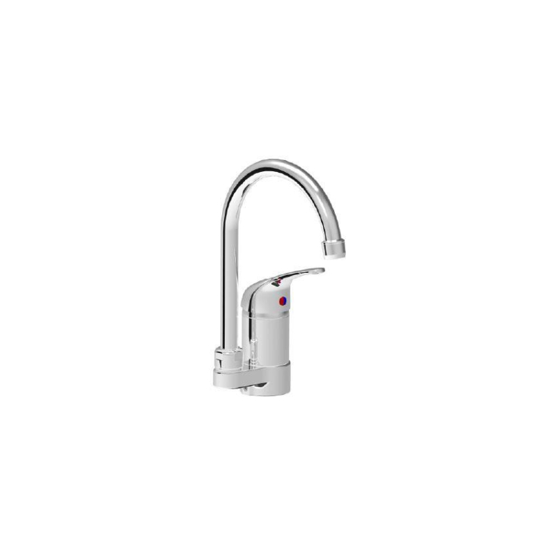 Robinet M&eacute;langeur Monotrou Montage sur Table 155mm - LKF-1511-000 - Linum