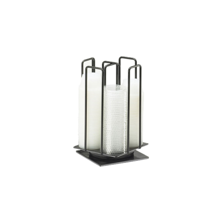Distributeur gobelets et couvercles rotatif 360&deg; - CCD-0111-020 - Linum