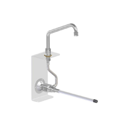Pistolet & commande f&eacute;morale Commande au genou avec robinet & flexible - LKF-8000-000 - Linum