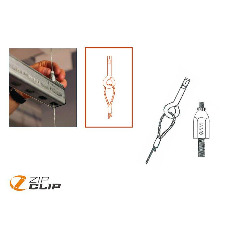 Syst&egrave;me de suspension Strut-Lock pour b&eacute;ton - 1MTR - Charge 90KG - ZCP-1401-873 - Linum