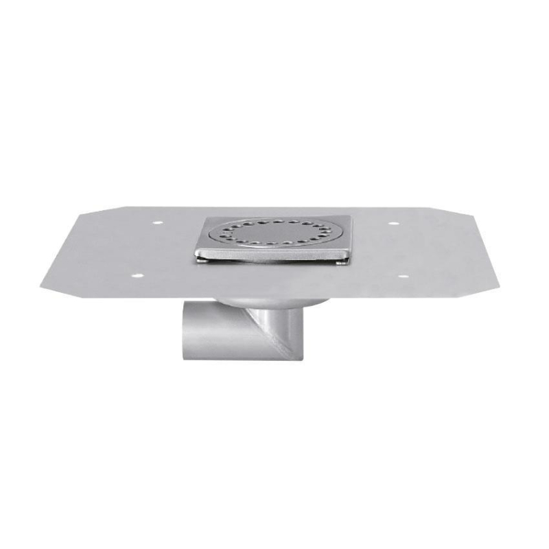 Siphon de sol en inox &Eacute;vacuation optimale - FMC-1006-000 - Linum