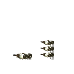 Casier &agrave; Vin VisioPlan 3 Niveaux - 6 Magnums - VSR-1140-845 - Linum