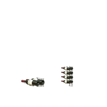 Casier &agrave; Vin VisioPlan 4 niveaux - 8 bouteilles - VSR-1120-845 - Linum