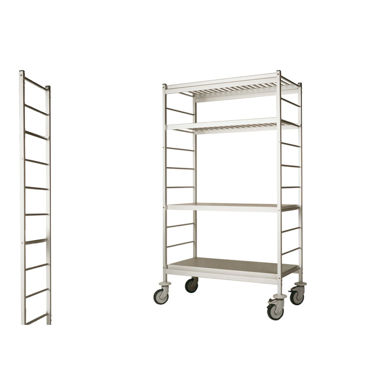 &Eacute;chelle inox mobile - Rayon 1450x400mm - LCB-1407-000 - Linum