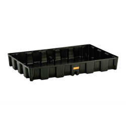 Bac de r&eacute;tention HD bas 120L sans caillebotis - REC-0004-020 - Linum
