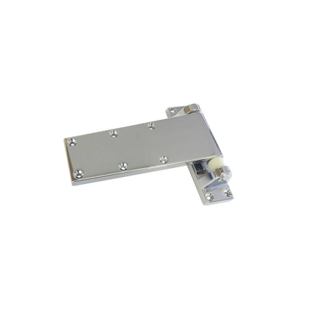 Charni&egrave;re &agrave; rampe Finition chrom&eacute;e, D&eacute;calage 32mm - LHC-3101-000 - Linum