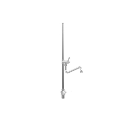 Douchette de pr&eacute;lavage Colonne d'eau avec robinet interm&eacute;diaire et col de cygne inclus - LKF-9476-000 - Linum