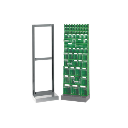 Chariot & supports avec base murale - STR-6004-050 - Linum