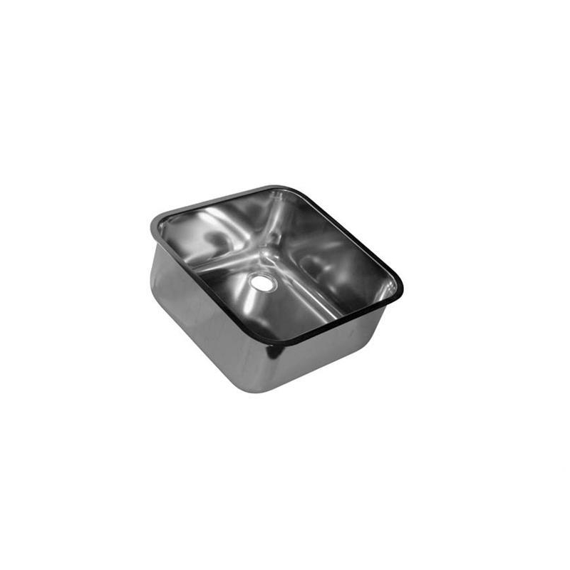 Cuve en inox carr&eacute;e sans trop-plein - LCL-2023-000 - Linum