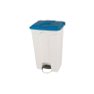 Poubelle &agrave; p&eacute;dale rectangulaire 90L - WPB-3090-060 - Linum
