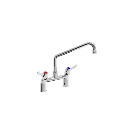 Robinet M&eacute;langeur Bi-Trou Quart de Tour sur Table - LKF-1433-000 - Linum