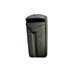 Corbeille &agrave; d&eacute;chets Durable avec Cendrier en Inox - PCO-5001-022 - Linum