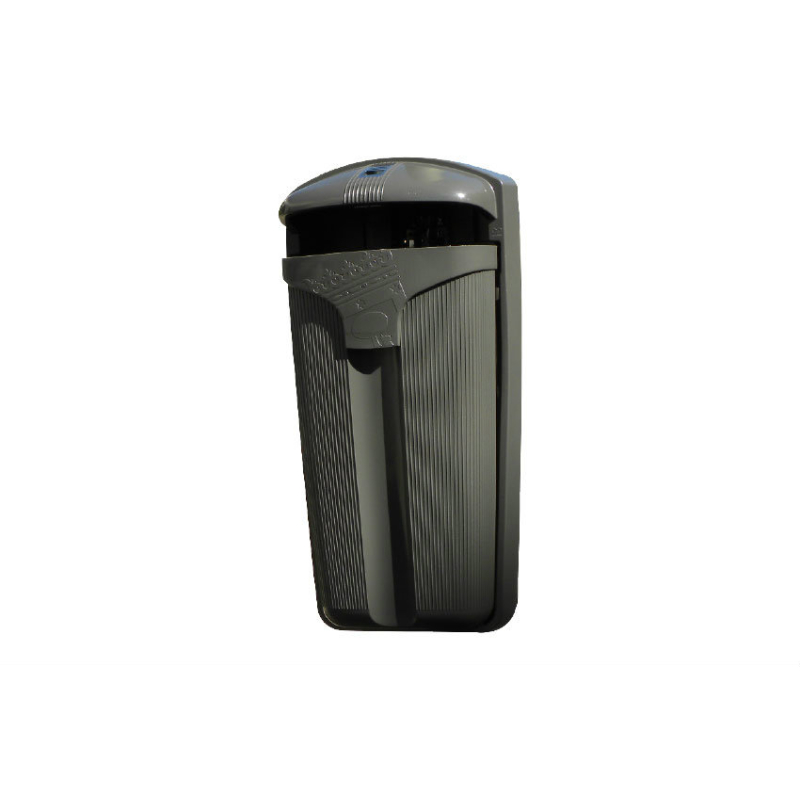 Corbeille &agrave; d&eacute;chets Durable avec Cendrier en Inox - PCO-5001-022 - Linum