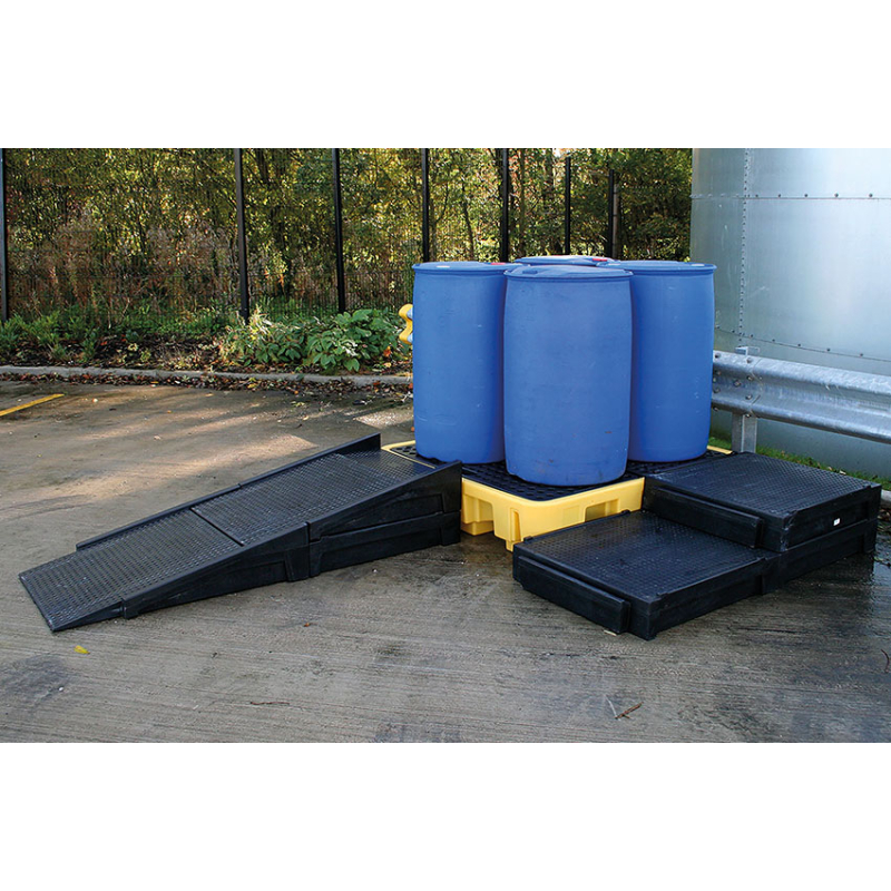 Bloc Support pour Rampe Noir - REJ-7001-020 - Linum
