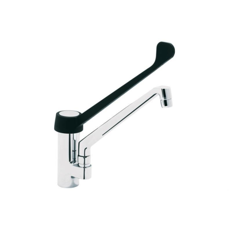 Robinet de table monotrou Commande au coude 200mm - LKF-1612-000 - Linum