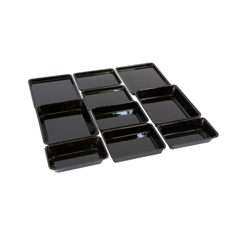 Kit GN - Plateaux Rectangulaires pour Comptoir 800x800 mm - LPK-8080-020 - Linum